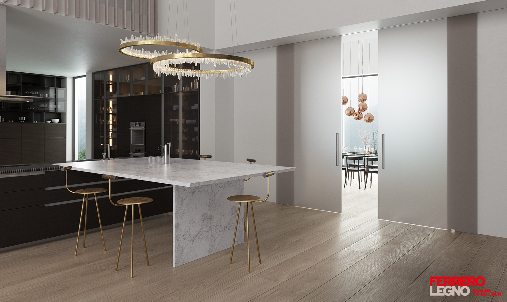 Porte da interno classiche e moderne su misura